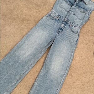 Pistola Light Blue Denim Jumpsuit